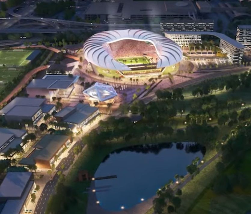 Beckham će oduševiti cijeli svijet svojim stadionom (video)