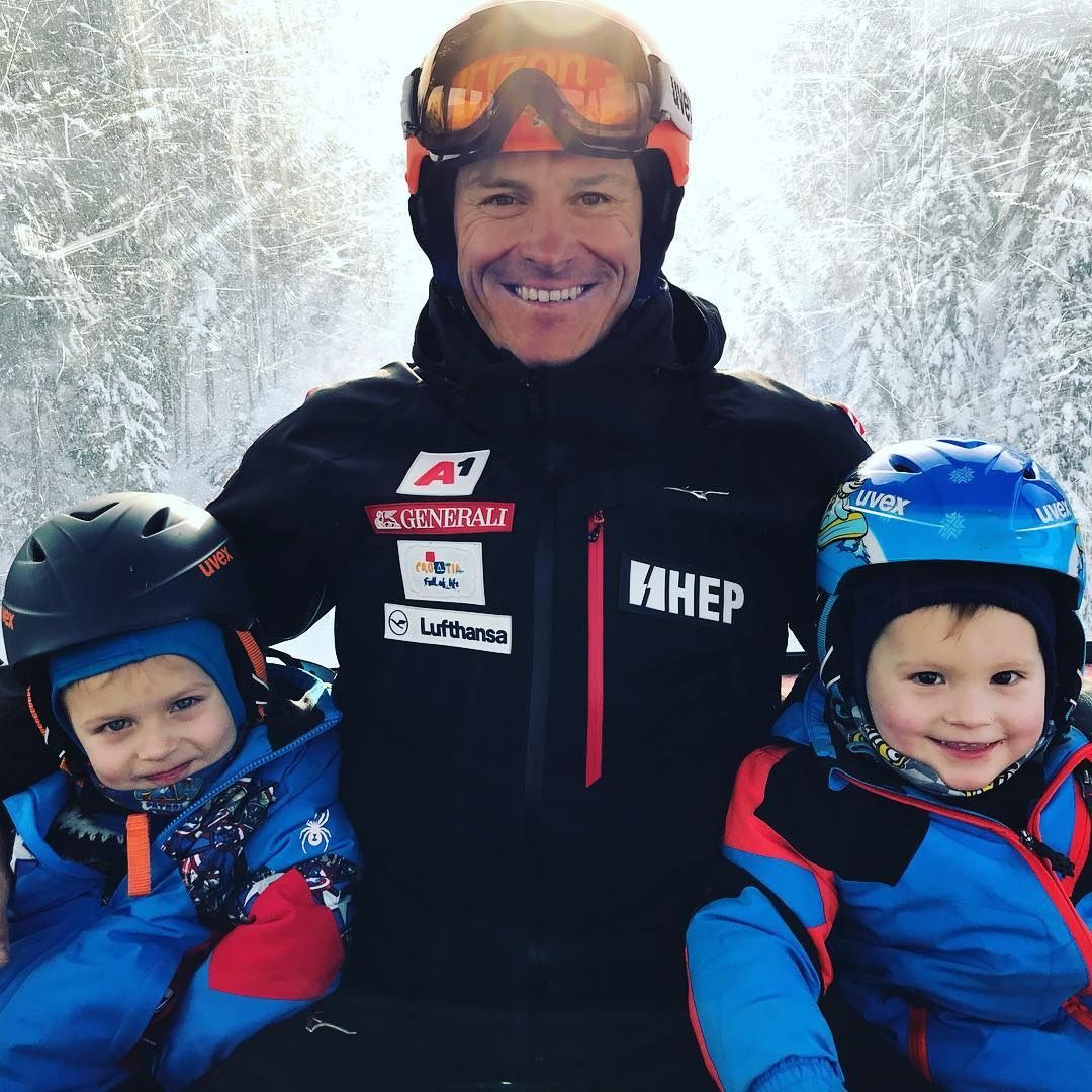 Zimska idila: Ivica Kostelić zajedno sa porodicom uživa u skijanju