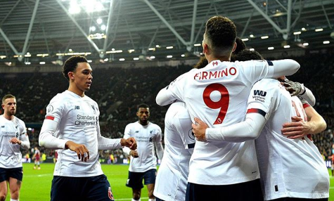 NEZAUSTAVLJIVI LIVERPOOL PORAZIO WEST HAM I OSTAVIO MANCHESTER CITY NA ČAK 19 BODOVA ZAOSTATKA