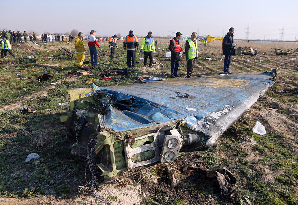 IRAN GREŠKOM SRUŠIO UKRAJINSKI PUTNIČKI AVION I UBIO SVOJE LJUDE