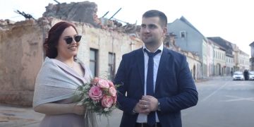 PETRINJA: Održano prvo vjenčanje nakon razornog potresa