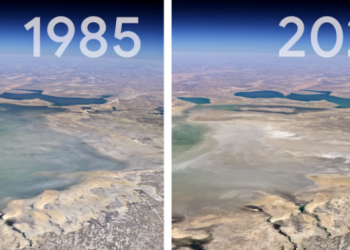 Google Earth pokazuje efekte klimatskih promjena od 1984. godine do danas!