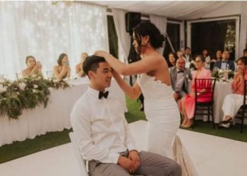 Dirljivo: par usred svadbe obrijao glave