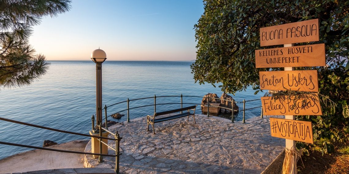 Pogledajte kako je prelijepa Opatija zablistala u uskršnjem ruhu!