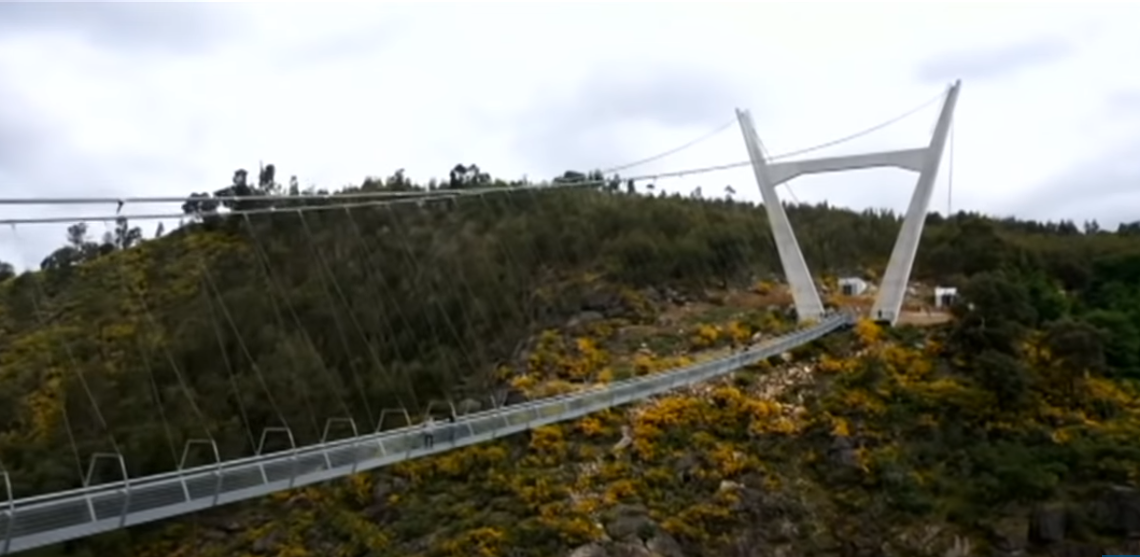Otvoren najdulji pješački viseći most