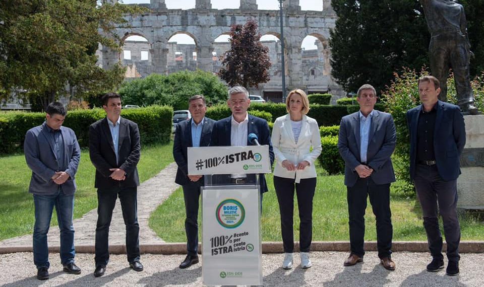 Gradonačelnici Istre dali podršku Miletiću za župana i Eleni za gradonačelnicu Pule