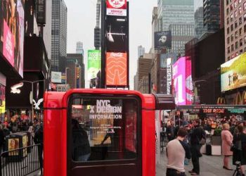 Kultni jugoslavenski kiosk osvanuo u New Yorku na Times Squareu