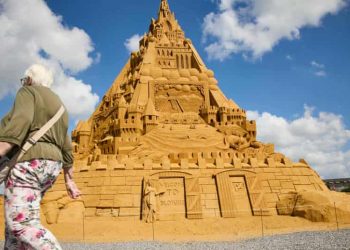 DANSKA: Izgrađen najveći dvorac od pijeska na svijetu