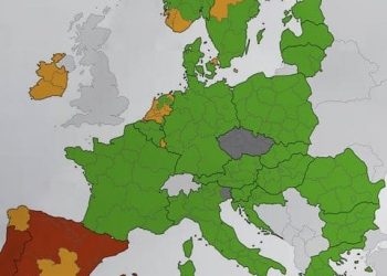 EU Coronakarta ECDC: Držite se samo zelenog!