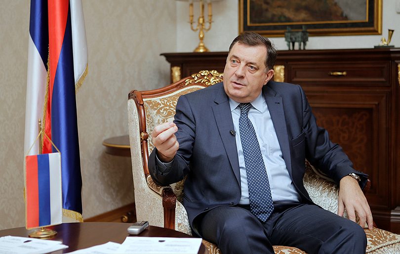 Dodik zbog poticanja raspada BIH, postaje meta SAD