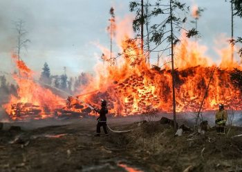 Sjever zemlje se otapa. Rusija i Kanada do +50° gore na stotine požara
