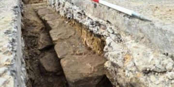 Dio Hadrijanovog zida pronađen ispod ulice u Newcastleu!