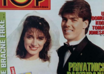 Osvanula rijetka fotka Doris Dragović sa vjenčanja, evo kako je izgledala prije 30 godina