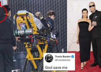 Travis Barker, suprug Kourtney Kardashian, hitno primljen u bolnicu! Poslao poruku “Bože spasi me”