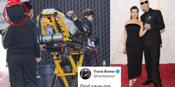 Travis Barker, suprug Kourtney Kardashian, hitno primljen u bolnicu! Poslao poruku “Bože spasi me”