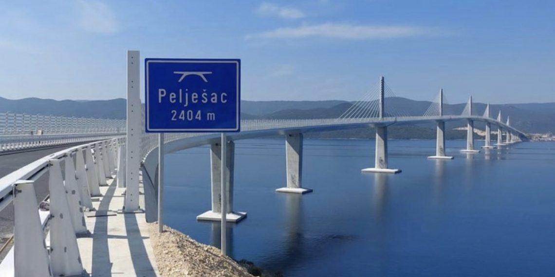 Nevera Mate Rimca na otvaranju prva će prijeći Pelješki most