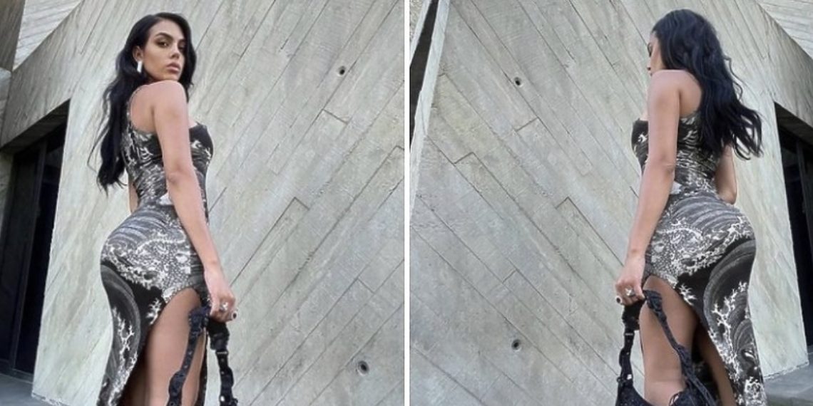 Ronaldova Georgina pozirala u pripijenoj haljini, svi komentiraju izgled njene stražnjice