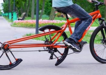 Možete li voziti biciklu nakon što ste jedan kotač podijelili na pola?