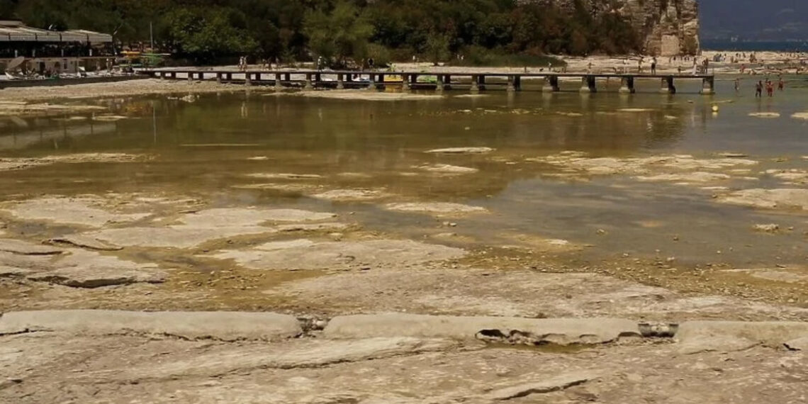 U Italiji presušuje i čuveno jezero Garda koje je najdublje u zemlji