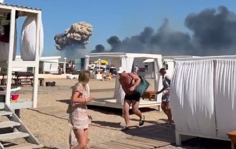 Ukrajina udarila na Krim. Ljudi bježali sa plaža nakon 12 eksplozija