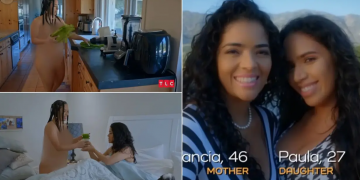 Mama i kći obožavaju zajedno provoditi vrijeme – bez odjeće