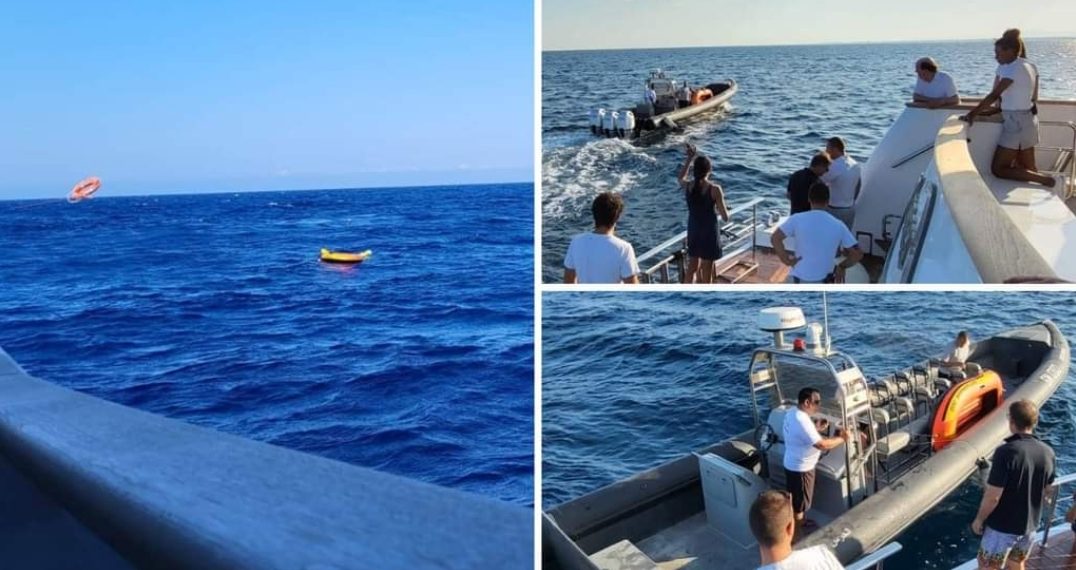 Dječak u gumenom čamcu plutao u moru kraj Tunisa, spasio ga hrvatski kapetan