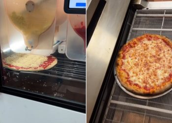 Roboti u ovom restoranu naprave 300 pizza za sat vremena