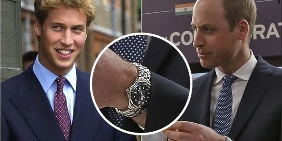 Princ William već gotovo 30 godina nosi isti sat, iza svega se krije sentimentalna priča