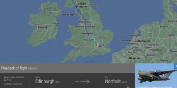 Posljednji let kraljice Elizabete iz Edinburga do Londona pratilo najviše ljudi u povijesti