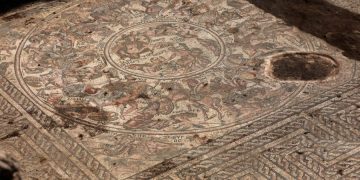 U Siriji otkriven rijedak rimski mozaik izrađen prije 1600 godina