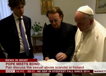 BONO JE RAZOČARAN SVOJOM CRKVOM I RAZMJERIMA PEDOFILIJE