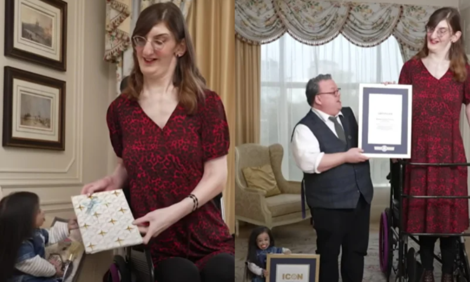 Konačno se srele najviša i najniža žena na svijetu: “Imamo puno toga zajedničkog”