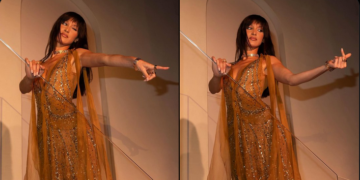 Bella Hadid gdje god da se pojavi ostavi utisak: U Dubaiju plijenila pažnju zlatnom haljinom i novom frizurom