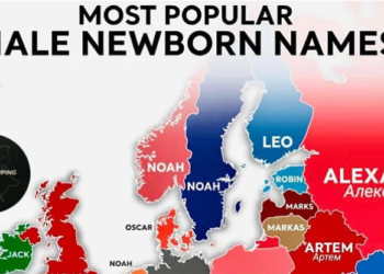 Objavljena mapa Europe koja otkriva najpopularnija muška imena za novorođenčad: Ovo je najčešće ime u Hrvatskoj