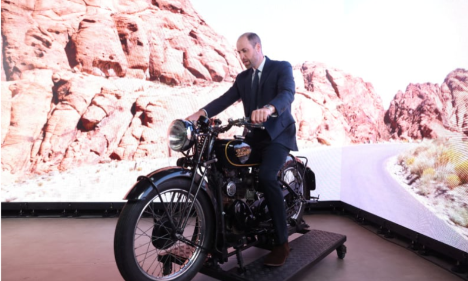 Princ William uživao u virtuelnoj vožnji motora pustinjom Arizone: Prisjetio se stare ljubavi prema brzoj vožnji