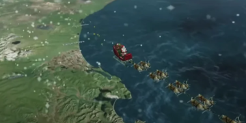 Djed Mraz je krenuo na putovanje oko svijeta, pratite ga uživo