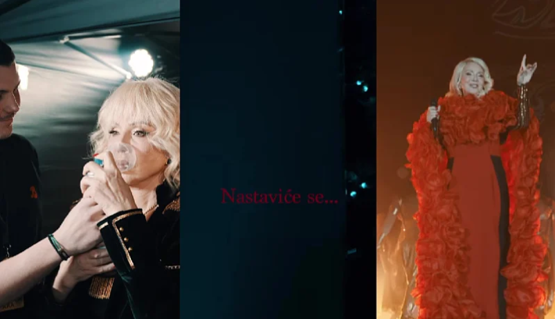 Lepa Brena podijelila snimak koji je zabilježio kamerman prilikom pada na koncertu u Zagrebu