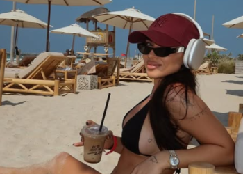 Teodora Džehverović u provokativnom izdanju u Dubaiju