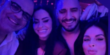 Darko Lazić proslavio Novu godinu sa sadašnjom i bivšom suprugom