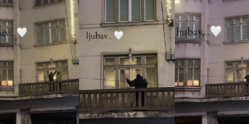 Na mrežama se i dalje dijele snimci s dočeka u Sarajevu: Par koji je plesao na balkonu prikupio simpatije