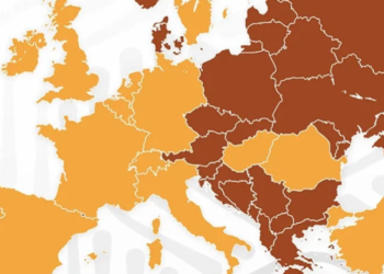 Hoće li 2025. biti bolja ili gora od 2024. godine? Mapa pokazuje šta misle u zemljama Evrope
