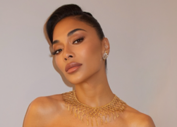 Nicole Scherzinger plijenila je pažnju tokom gostovanja u emisiji, pripijenom haljinom naglasila obline