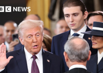 Sin Donalda Trumpa privukao pažnju na očevoj inauguraciji: Prikuplja simpatije vršnjakinja