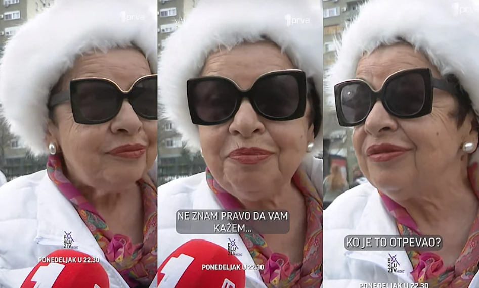 Baka iz Beograda nasmijala je TikTok: Otkrila na koga je podsjeća tekst folk hita “Voliš li me”
