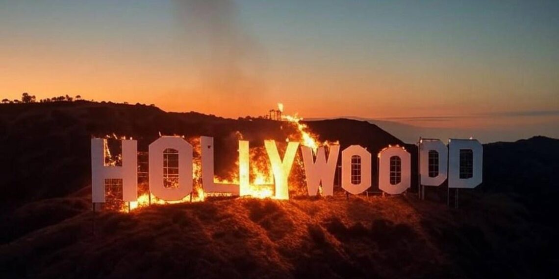 Hollywood kao u filmu strave. Trump optužio guvernera. Nekoliko osoba potpalilo (video)