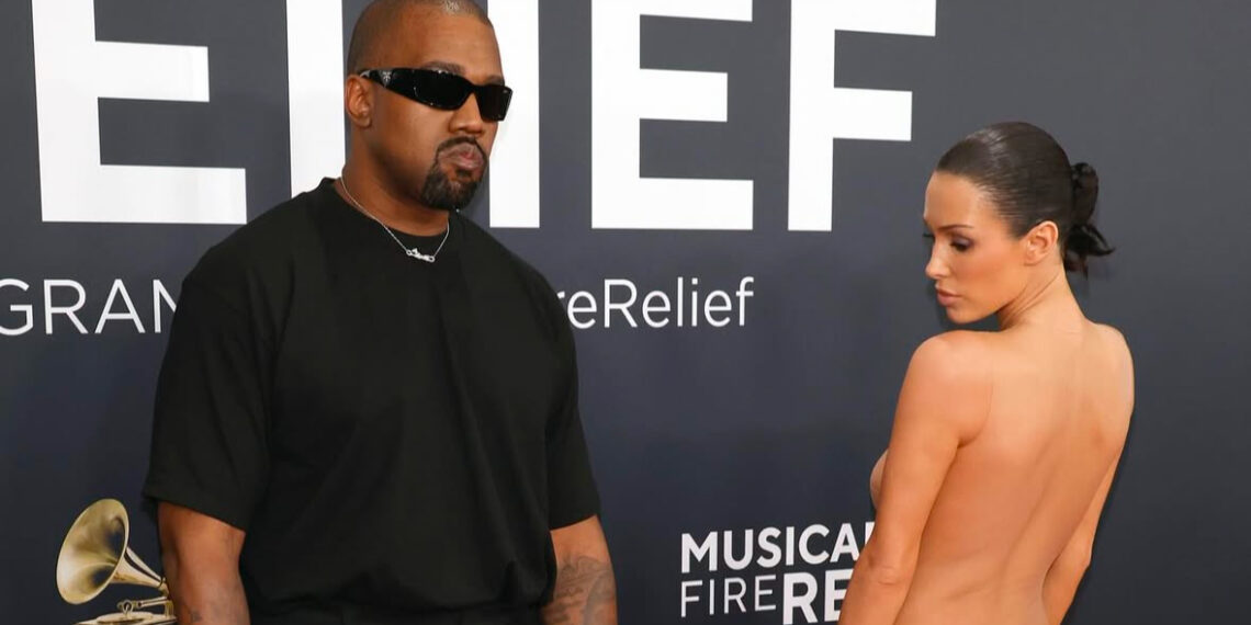 Kanye i Bianca u novom skandalu: Na dodjelu Grammyja stigla skoro gola