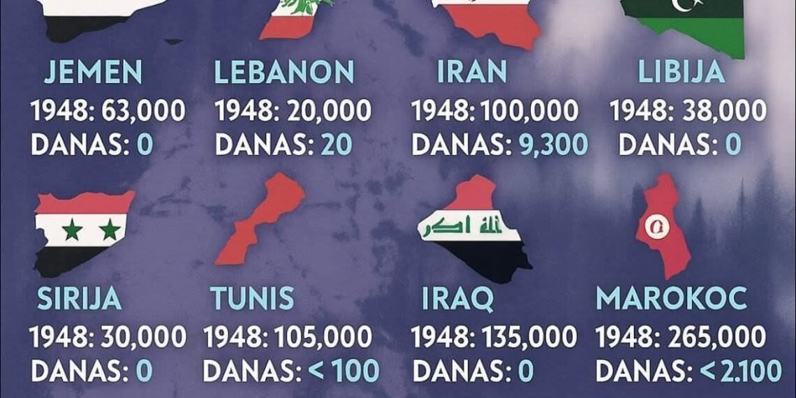 Kako je 850.000 Izraelaca bježalo u suzama i mukama iz islamskih država dok nije bilo medija