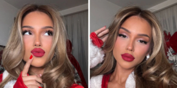 Blagdanske fotke: Breskvica u zavodljivom kostimu Bake Mraz oduševila obožavatelje