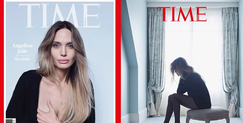 Angelina Jolie na naslovnici prvog izdanja francuskog Timea pokazala ožiljke od mastektomije