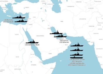8 svjetskih razarača oko Irana i njihova razorna moć